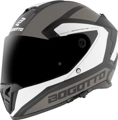 Immagine prodotto di Casco Bogotto FF122 BGT, grigio/bianco, 2XL