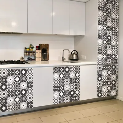 Productafbeelding van Ambiance-stickers: zelfklevende stickers, wanddecoratie, tegelstickers voor