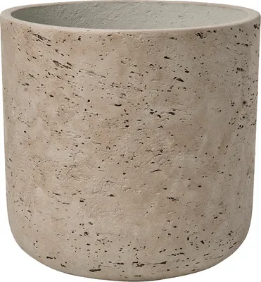 Produktbild von Pottery Pots Blumentopf Charlie Beige-Grau D 18 cm H 17,5 cm