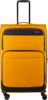 Produktbild von Franky Koffer Gr. L Reisegepäck T27-B Spinner 75er mit Dehnfalte darkyellow/black
