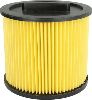 Produktbild von vhbw Faltenfilter kompatibel mit Thomas Compact 1620 C, 20 R, 20 S, 20 Staubsauger - Patronenfilter Gelb Schwarz Abwaschbar