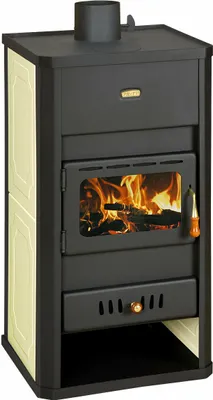 Produktbild von Kaminofen, Holzofen Wasserführend Prity, Modell S3 W13, Leistung 15kW