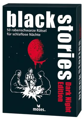 Produktbild von Schulz, M: black stories Dark Night Edition