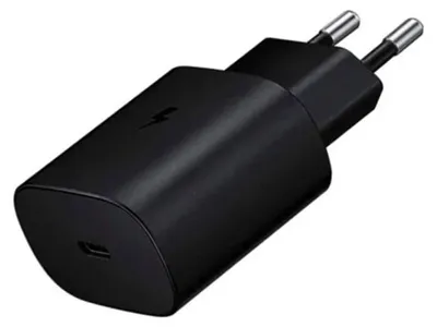 Produktbild von Typ C 25W PD Ladegerät Handy für Samsung Note 20 Schwarz