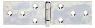 Produktbild von Alberts 850715 Tischband, mit vernietetem Edelstahlstift, sendzimirverzinkt, 32 x 120 mm, 20er Set