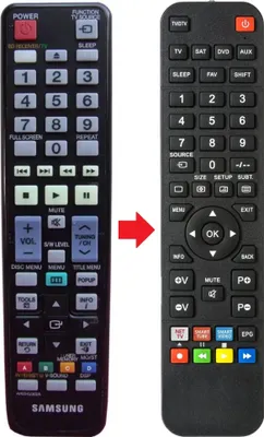 Produktbild von Fernbedienung geeignet für SAMSUNG AH59-02302A