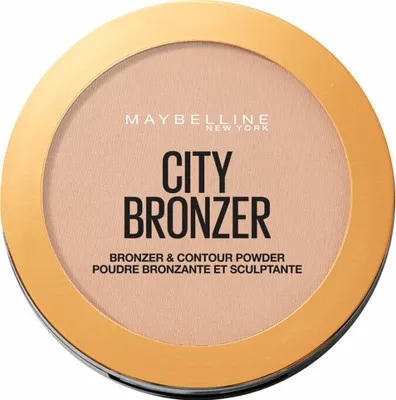 Image de Maybelline New York City Bronzer & Contour Powder Makeup 250 Warm Medium 8g