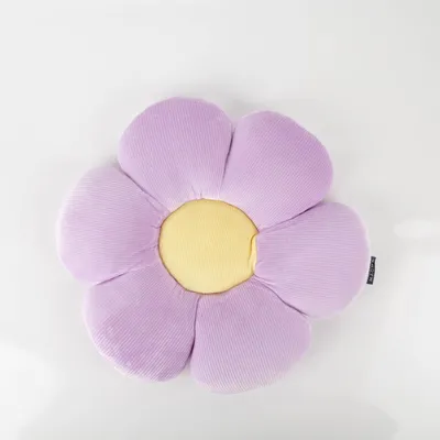 Produktbild von MAGMA Heimtex - Blumenkissen - Minnie - 50 cm - rund - Lila