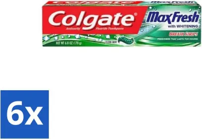 Produktbild von Colgate Zahnpasta Maxfresh Cleanmint 100 ml - Vorteilspack - 6 Stücke