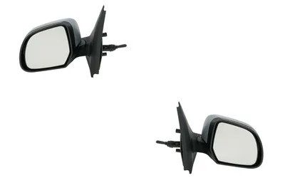 Image de Johns, Rétroviseurs extérieurs adaptés à Dacia Lodgy 03/12- Set gauche & droite, avec apprêt 963026216R 8200947385 963731615R 963737245R 963011786R 8200947391 9