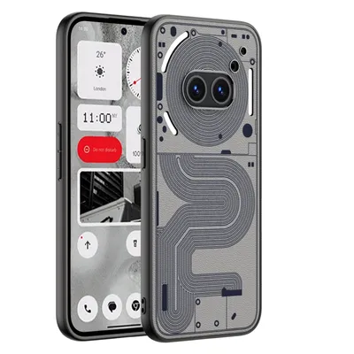 Produktbild von Für Nothing Phone 2a / Plus GKK Skin Feel TPU Schutz Hülle Cover Case Grau