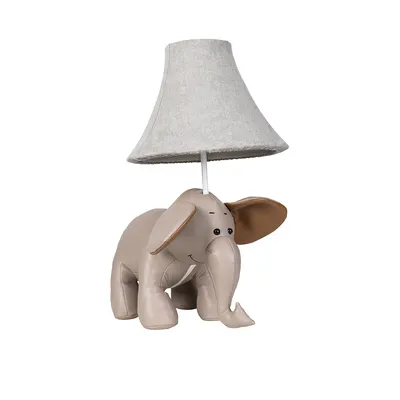Produktbild von Happy Lamps - Für Kinder KinderTischleuchte I Tischlampe I Lampe I Leuchte Elefant grau - Bobby - Kunststoff Andere - I (nicht austauschbare) LED