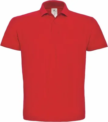 Obrázek produktu pro Pánské polo tričko s krátkým rukávem - B&C ID.001 - red - velikost XL