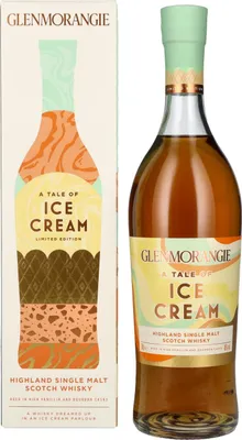 Immagine prodotto di Glenmorangie A TALE OF ICE CREAM Highland Single Malt Edizione limitata 46% Vol. 0,7l in confezione regalo