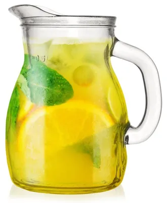 Productafbeelding van Glazen beker van 500 ml met uitgietpunt en meetstreep, geschikt voor alle soorten dranken