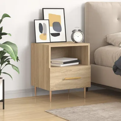 Obrázek produktu pro vidaXL Noční stolek Sonoma Dub 40x35x47,5 cm výrobek ze dřeva