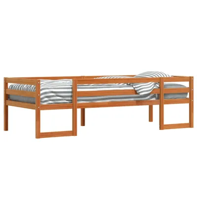 Produktbild von Maison Exclusive - Kinderbett Wachsbraun 75x190 cm Massivholz Kiefer