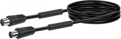 Produktbild von Schwaiger IEC Anschlusskabel 90 dB 3,0m Schwarz