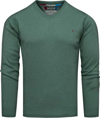 Produktbild von Recea Klassischer Pullover für Männer Yagnatz grün L