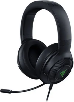 Produktbild von Razer Kraken X USB 7.1 Virtual Surround Sound Gaming Headset, schwarz