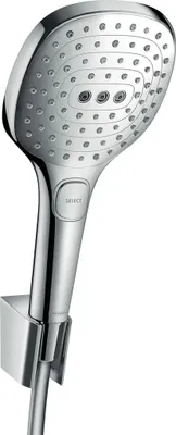 Obrázek produktu pro Hansgrohe Raindance Select E 120 sprchová souprava Porter"S chrom s 1250 mm sprchovou hadicí, 1 ks.