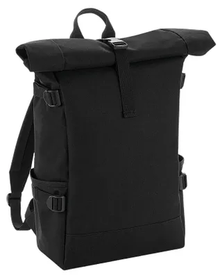 Produktbild von Bagbase - Rucksack "Block", Roll Top FK1171 (Einheitsgröße) (Schwarz)