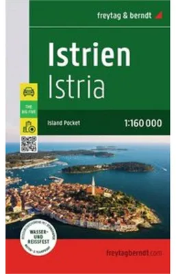 Immagine prodotto di Mappa stradale dell'Istria, edizione Freytag & Berndt, scala 1:160.000