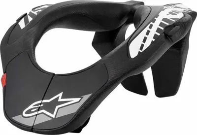 Image de Protège-nuque Alpinestars Youth Noir/Wt