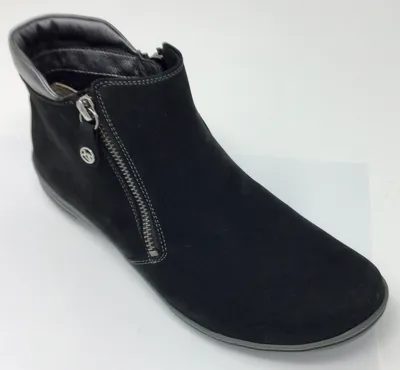 Produktbild von Hartjes XS 64672 Damen Stiefel Weite G Leder Freihzeit, Farbe:schwarz-schwarz, Weite:G, Größe:4.5
