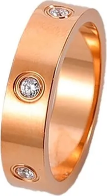 Obrázek produktu pro Dámský prsten NO-17352 - Zlatá/Růžová 67mm KP17352