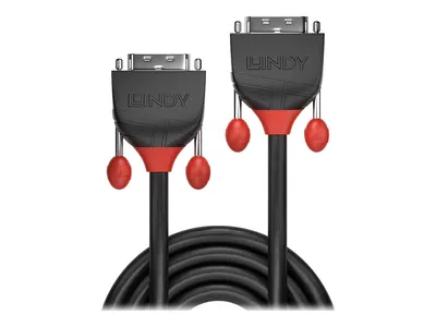 Produktbild von LINDY DVI-D Single Link Kabel Black Line 1m