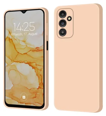 Produktbild von Hülle für Samsung Galaxy A14 5G Case Cover Bumper Smartphone Softgrip Schutzhülle Farbe: Rosa