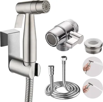 Obrázok produktu pre Nerezová ručná sprcha - funkcia bidetu - 150 cm hadica