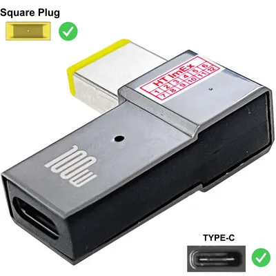 Produktbild von USB 3.1 Type-C auf DC PD Ladekabel Adapter für IBM Lenovo ThinkPad - Schnell