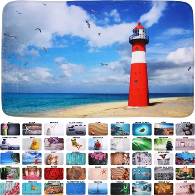 Produktbild von Kúpeľová predložka SANILO® Lighthouse 50 x 80 cm