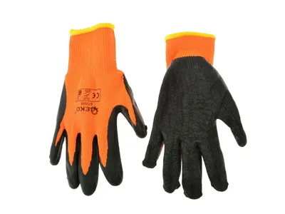 Produktbild von Isolierte Winter-Arbeitshandschuhe ORANGE r.9