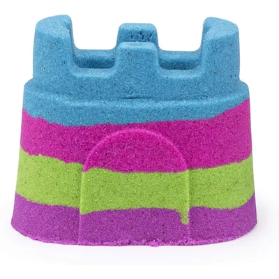 Produktbild von Kinetic Sand Regenbogen-Einhorn Behälter, 141 g magischer Spielsand in vier Farben, Kinetischer Sand für Kinder, 3 Jahr(e), Nicht toxisch, Mehrfarbig