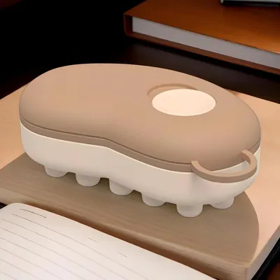 Productafbeelding van Verkoelende siliconenmassagekam voor de hoofdhuid