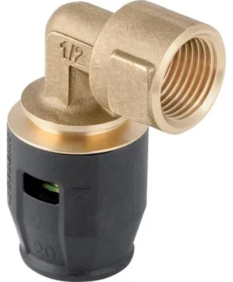 Produktbild von Geberit 650271001 PushFit Übergangswinkel 90Gr mit IG