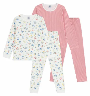 Productafbeelding van Petit Bateau meisjespyjama, model Bigjol, variant 1, maat 5 jaar