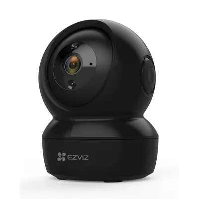 Produktbild von EZVIZ C6N 1080P I/D SMART CAM BLACK, IP-Sicherheitskamera, Drinnen, Kabellos, Amazon Alexa & Google Assistant, Intern, 20 MHz