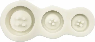 Immagine prodotto di PENTART SILICONE FORMA Stampo per colata, 3 bottoni