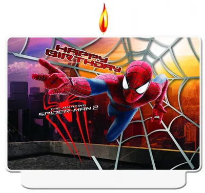 Produktbild von The Amazing Spiderman 2 | Geburtstagskerze