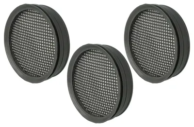 Produktbild von vhbw 3x Staubsaugerfilter Ersatz für Philips CP0948/01, FC8009/01 Filter für Staubsauger - Schaumstofffilter Grau