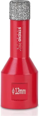 Produktbild von Diamant Bohrkronenaufsatz Premium CRYSTAL 12mm | für Fliesen, Glas, Feinsteinzeug, Keramik, Granit, Steinfliesen | Winkelschleifer Flex M14, Fliesenbohrer, Winkelschleifer, Diamantbohrer