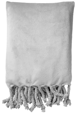 Produktbild von Dutch Decor Wohndecke Flanell-Fleece Florijn 150x200 cm Grau