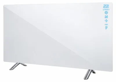 Obrázek produktu pro Berdsen BD-985 Infračervený skleněný topný panel 720 W, Wi-Fi, dálkové ovládání, bílá