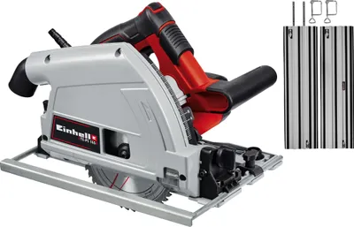 Produktbild von EINHELL Handkreissäge TE-PS 165 + Führungsschiene, Alu, 2x 100 cm
