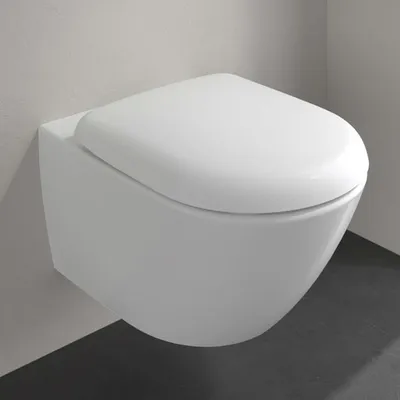Produktbild von Villeroy & Boch Antao Tiefspül-WC spülrandlos, wandhängend, mit TwistFlush