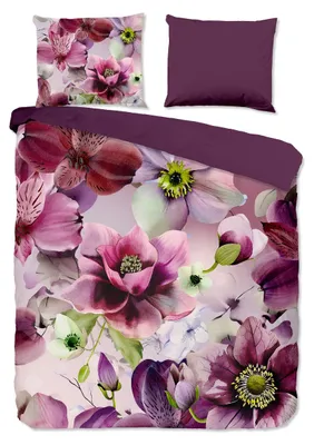 Zdjęcie produktu dla Komplet pościeli "Chimai" - czerwony - (200x220 cm) - 100% poliester